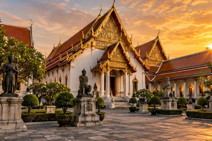 Bangkok National Museum · Abendansicht