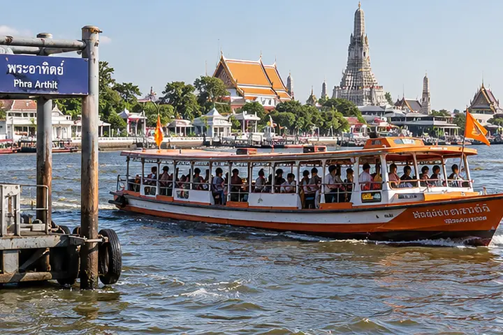 Chao Phraya River Boat · Bangkok Old Town