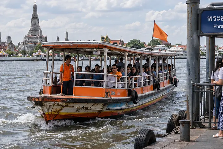 Chao Phraya River Boat · detail view