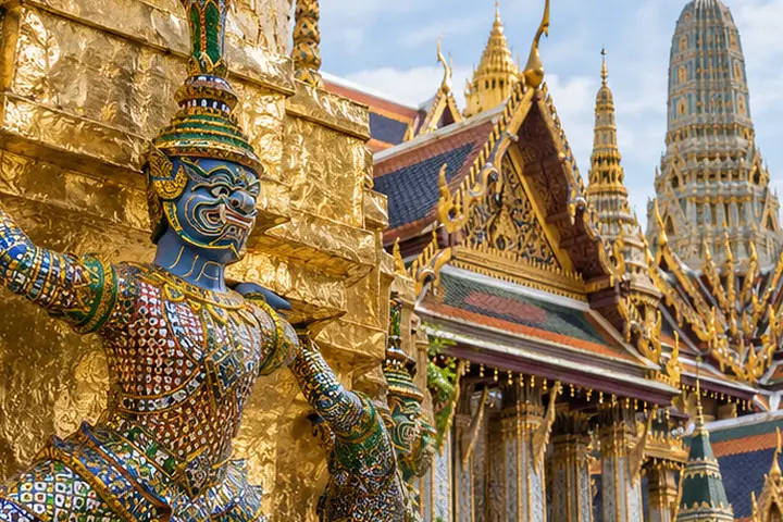 Grand Palace & Wat Phra Kaew · 세부 모습