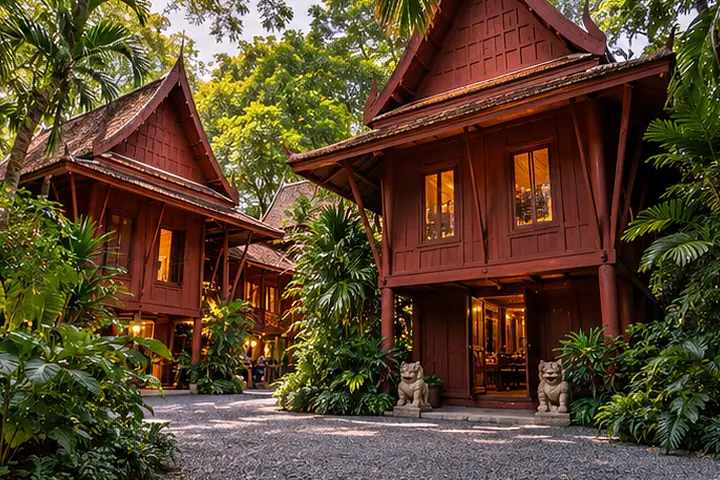 Jim Thompson House · 夜景
