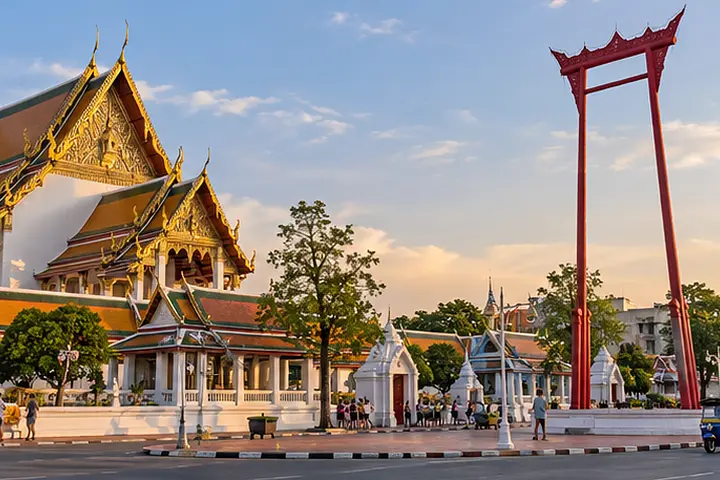 Wat Suthat & the Giant Swing · नज़दीकी दृश्य