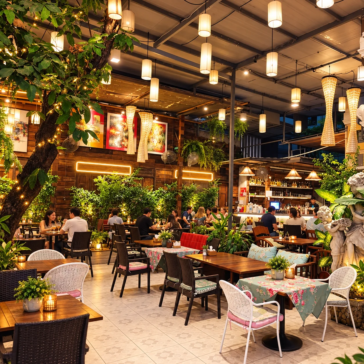 My Darling Khaosan near Khaosan Palace Hotel Bangkok · restaurant view 2