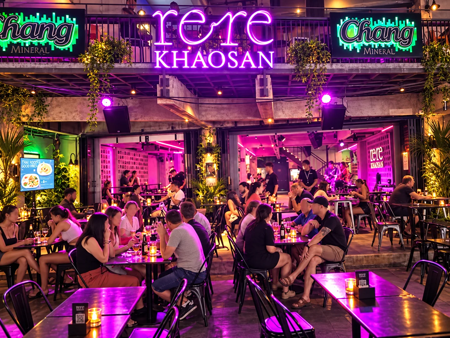 Rere Khaosan near Khaosan Palace Hotel Bangkok · restaurant view 1