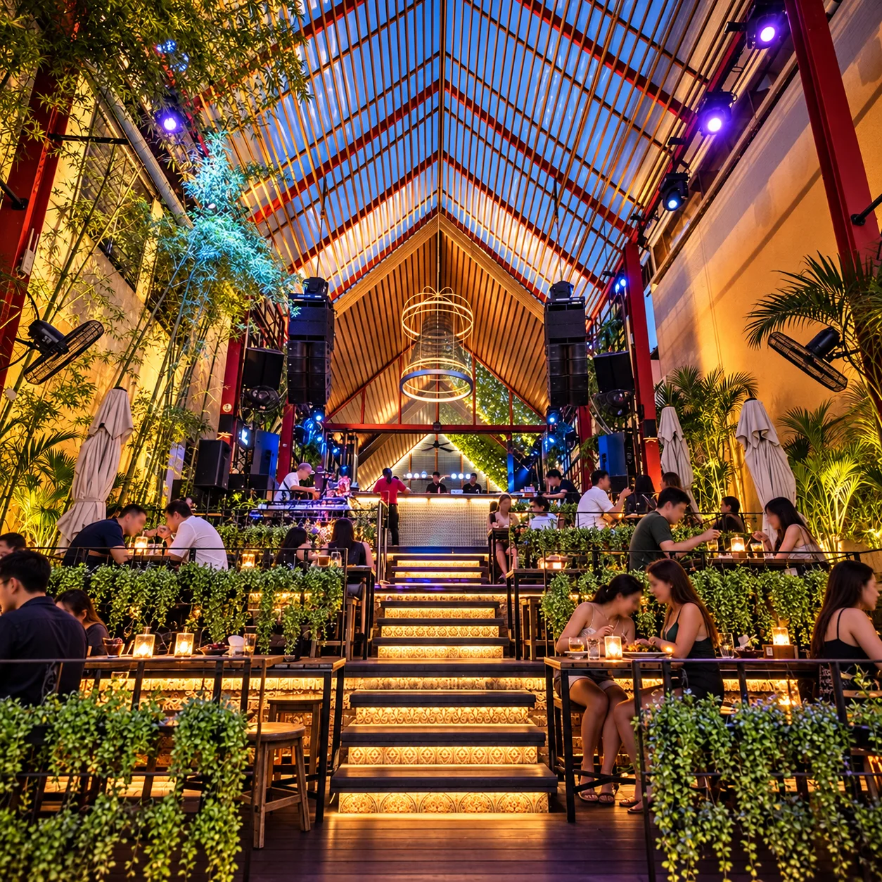 The ONE Khaosan near Khaosan Palace Hotel Bangkok · restaurant view 1